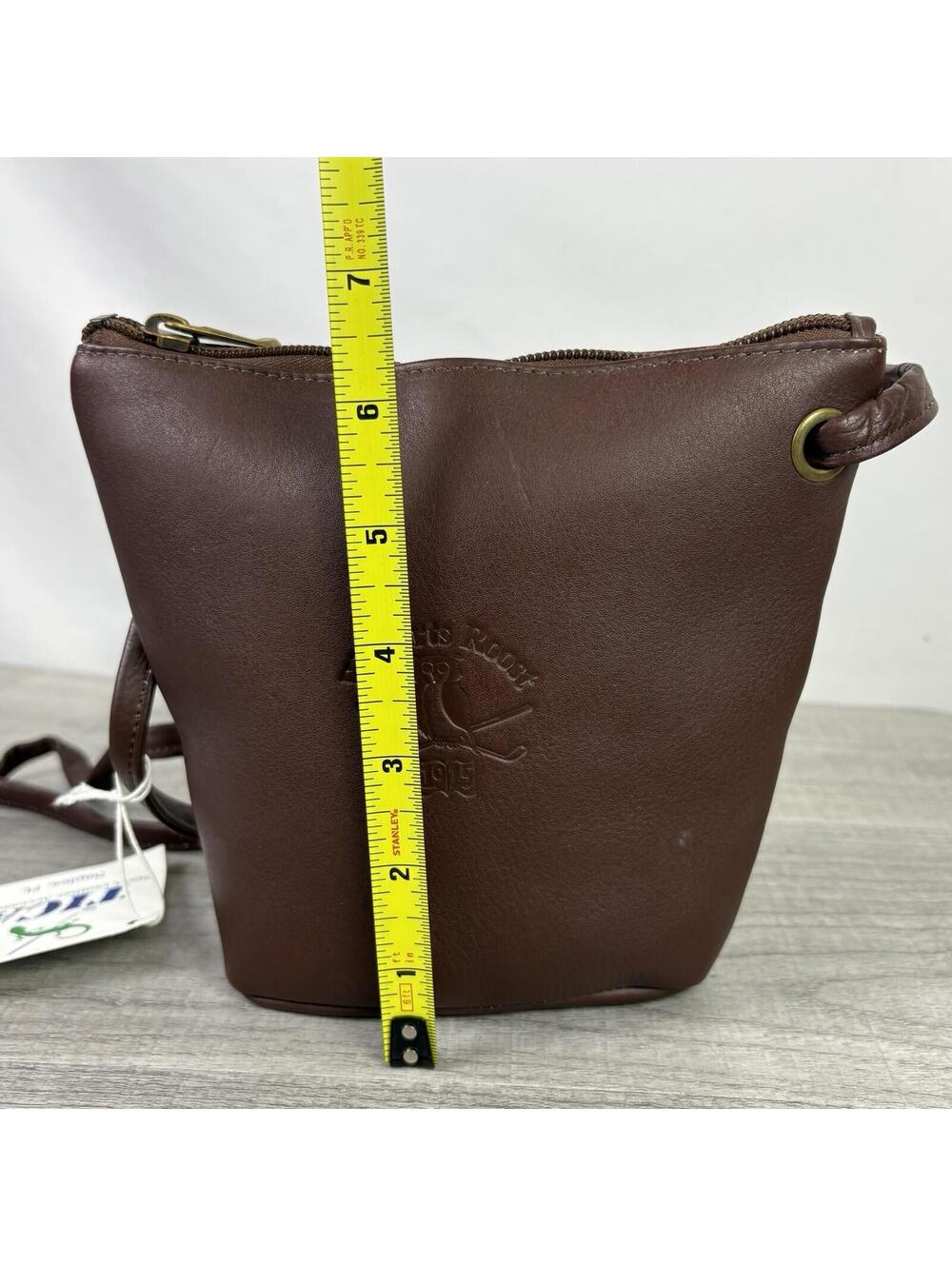 TICA Leather Wolferts Roost Crossbody Bag Pouch - Picture 10 of 12